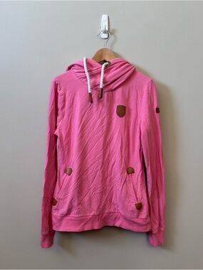 Wanakome Artemis hooded pullover women’s pink sweatshirt hoodie